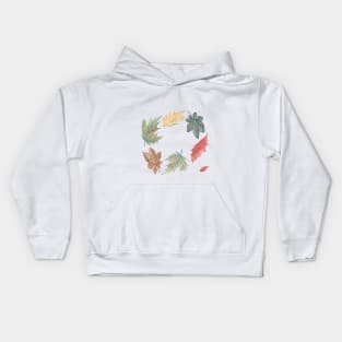 AUTUMN LEAVES Kids Hoodie